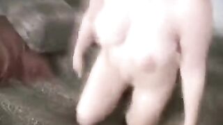 A husband got his pubic area shaved for convenient sex with his wife