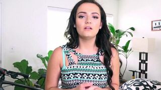 A young and charming beauty is fucking hard with her guy