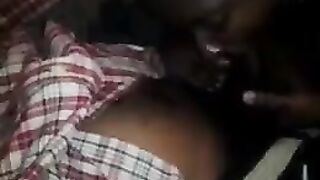 A fat woman gets her tight ass fucked by a black man