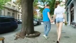 The guy did not expect to fuck a modest and virgin girl