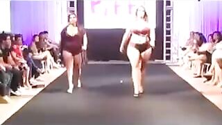 Some chubby girls just want to go for a run, but cameras are in their way