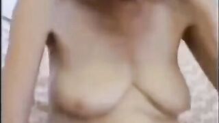 A shocking video of a grandmother getting fucked and finishing too