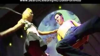 A man fucked a girl at the porn show in the club