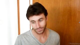 A lucky guy had sex with his beautiful neighbor in the kitchen