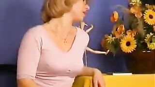 My daughter learned the secrets of cunnilingus from her mother in a steamy lesson