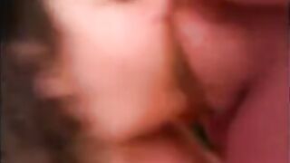 A friend of his was on her knees and she sucked him off