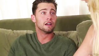 The masseur fucked a blonde beauty during the massage session