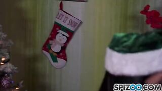 Two Snow Maidens fucked Santa Claus in a steamy Christmas scene