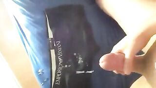 The guy was greatly excited, but without ejaculation