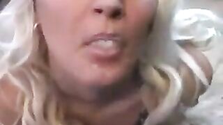 The whims licked sperm from a spoon with a hot girl