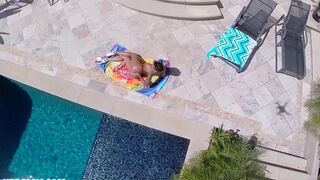 A negro man with a huge cock fucked his neighbor in various poses