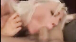 Cute little girl fucked hard by two cocks in a threesome
