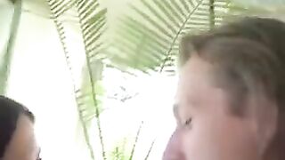 A hidden camera captured a shot of a pussy under a skirt without panties