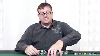 He lost a card game to his girlfriend and had to pay with his ass