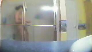 A sister has no idea that there’s a hidden camera in the shower
