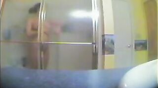 A sister has no idea that there’s a hidden camera in the shower