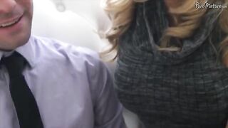 A cute beauty has sex with a man with a big cock