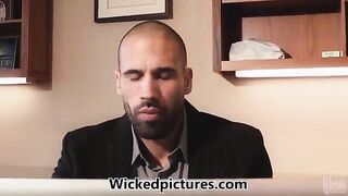 An anal game with a glass toy and hardcore sex with Sheena Shaw