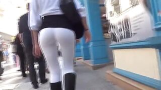 The camera follows the juicy ass of an Argentine beauty in a steamy scene