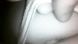 At night, the girl was more open to intimate encounters on camera