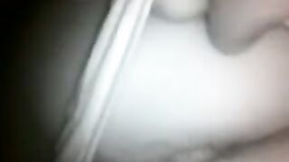 At night, the girl was more open to intimate encounters on camera