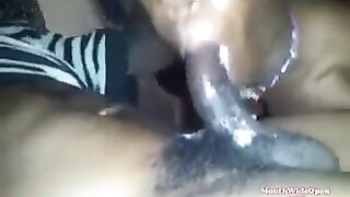 A big black cock is always better than a usual one, especially when it comes to BBC action