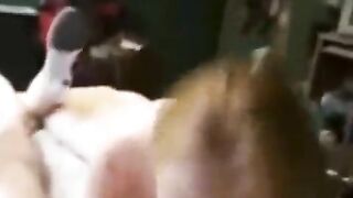 Girl was caught and pulled into the back room