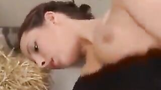 German MILF with natural boobs gets her pussy stuffed with cock in a steamy scene