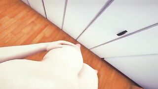 The best massage for the huge boobs of Street Fighter’s Chun-li MILF