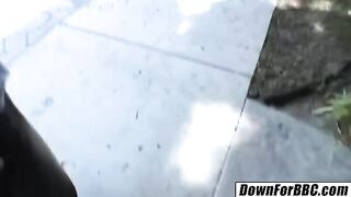 Lisa Ann gets her pussy smashed by BBC in intense interracial action