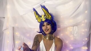 Ankha's Stink or Treat Halloween Special! Full premium video! (Farts and Halloween magic)