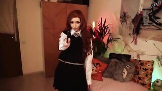 Hermione Granger gets banged after taking lessons in HD