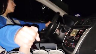 A stepsister offers assistance to a stranded driver on the highway