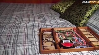 Lara Manara gets fucked after playing a video game, Italian style