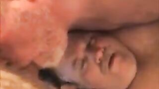 The guys fucked a girl in a threesome, she really liked it