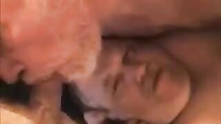 The guys fucked a girl in a threesome, she really liked it