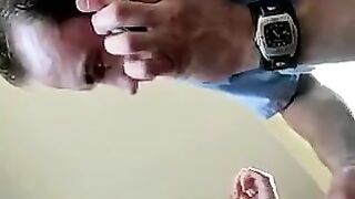 Fisting anal sex with a mobile phone and a remote control - hot teen action