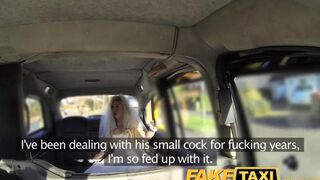 The bride got fucked by a taxi driver before she was married