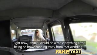 The bride got fucked by a taxi driver before she was married