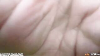 The blond girl was picked up on the road and had anal sex