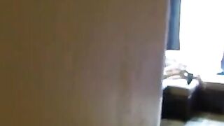 Spy brother caught his sister and her BF on the couch