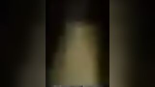 A wife in a thong is running around the apartment with the troops