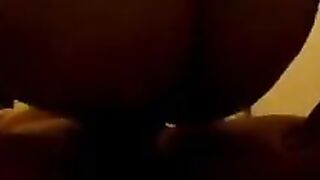 A woman with a sagging belly after childbirth gets fucked by two guys in a steamy threesome