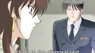Hentai girl with big eyes captures perfect blowjob technique