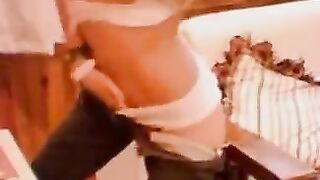 No one expected this sexy chick to have such talents
