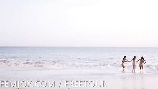 Nudist beach visit turned erotic for this couple, something to see