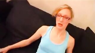 Sex with a thin French woman who is barely legal and sexy