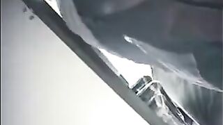A hidden camera was set up at the checkout in the store