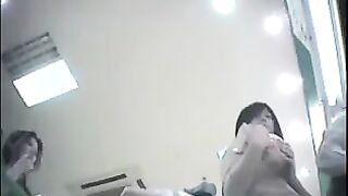 A hidden camera was set up at the checkout in the store