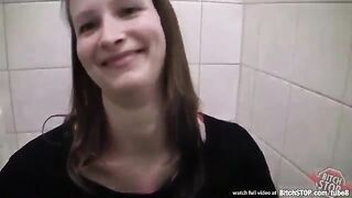 I paid for sex and got fucked in a public toilet, just like in the videos!